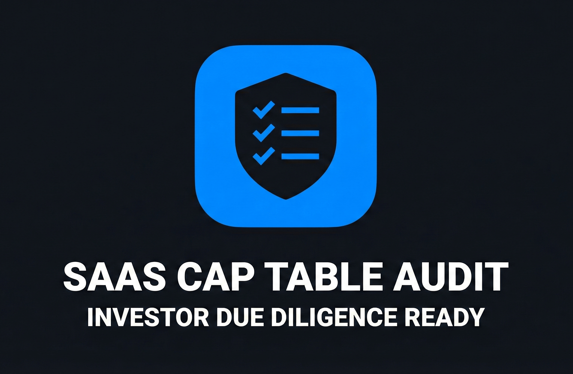 SaaS Cap Table Audit Investor Due Diligence Ready