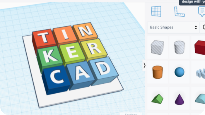 Tinkercad — 3D-modellering med geometriske former
