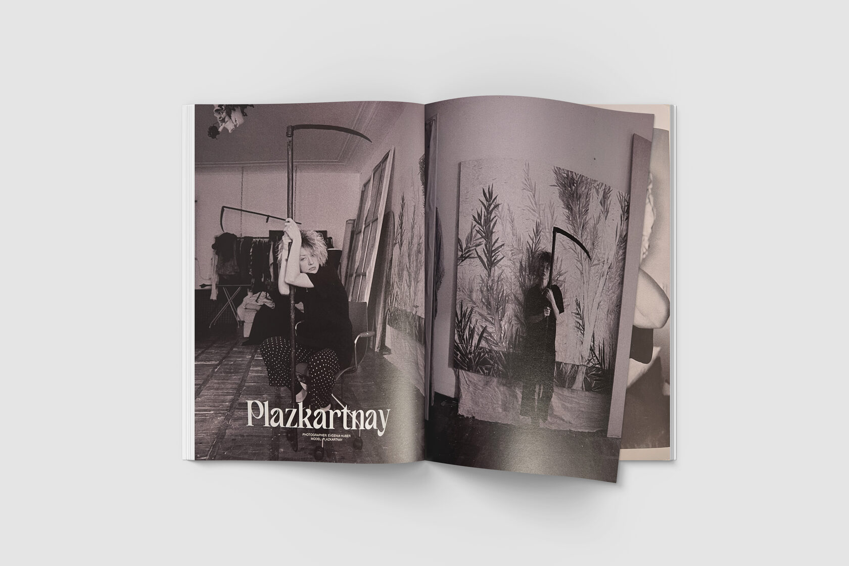 Selected print publication featuring work by Evgenia Huber