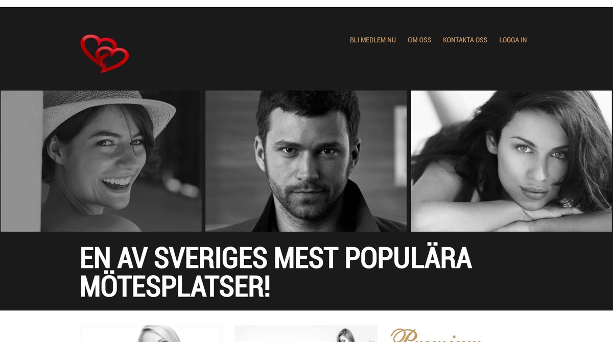 Romantikportalen home page