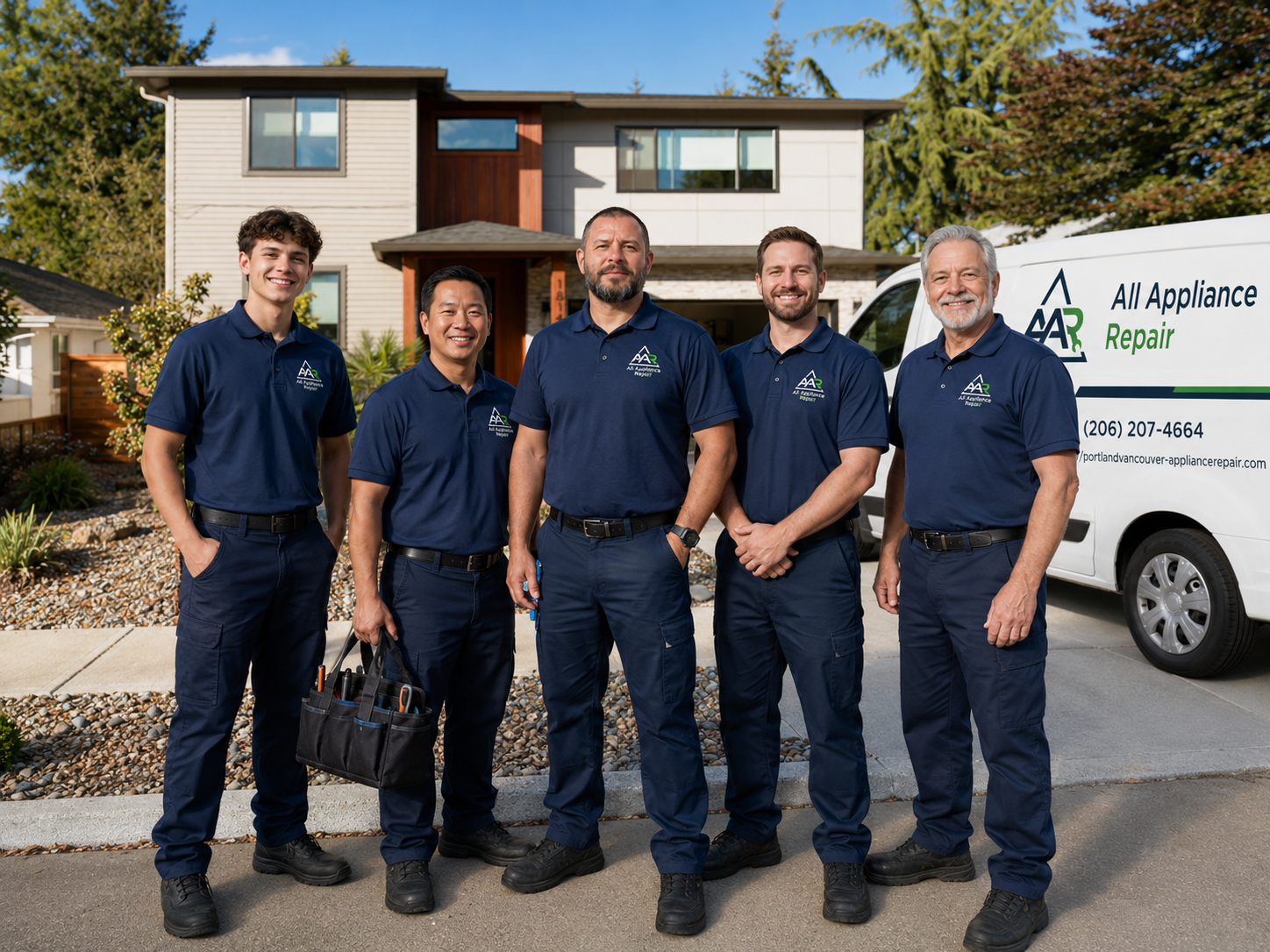 All Appliance Repair technician team