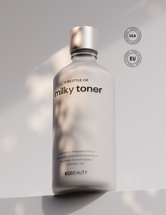 Відновлювальний milky-тонер для обличчя