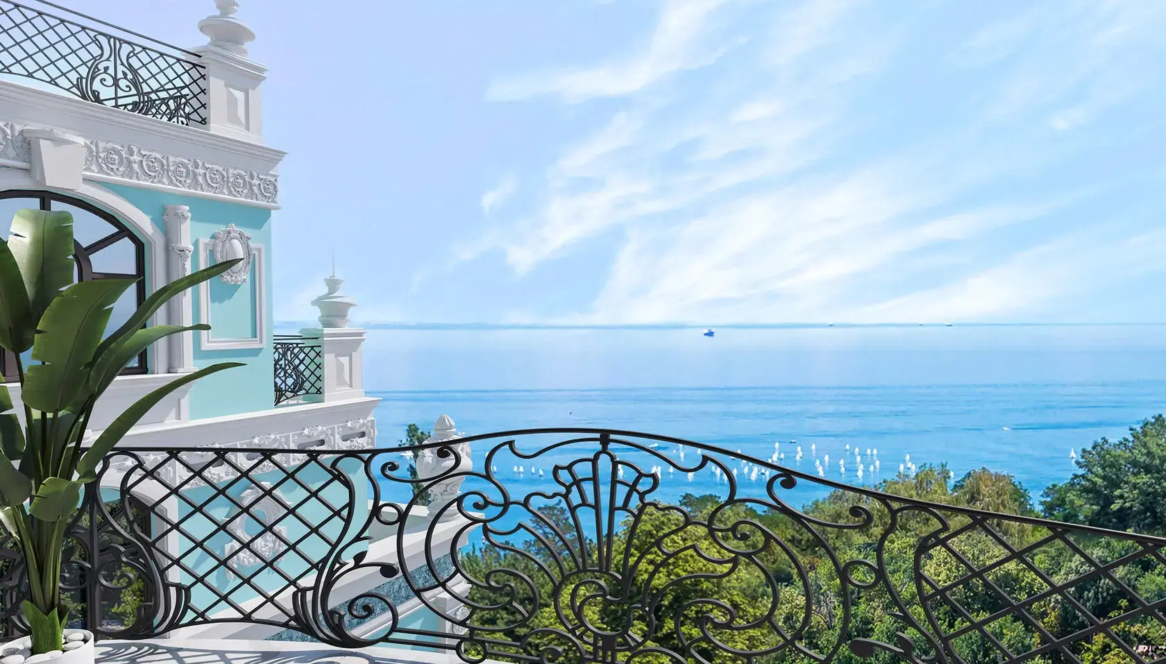Клубный дом Biarritz — архитектура на Французском бульваре