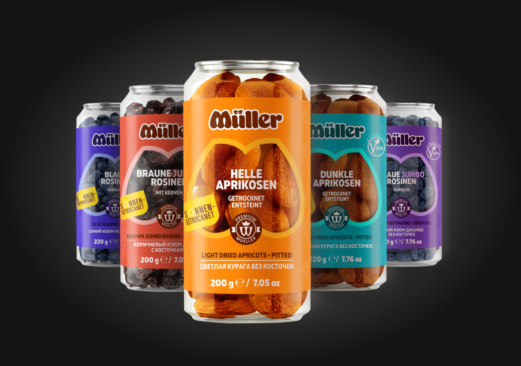 Müller – Trockenfrüchte Premium