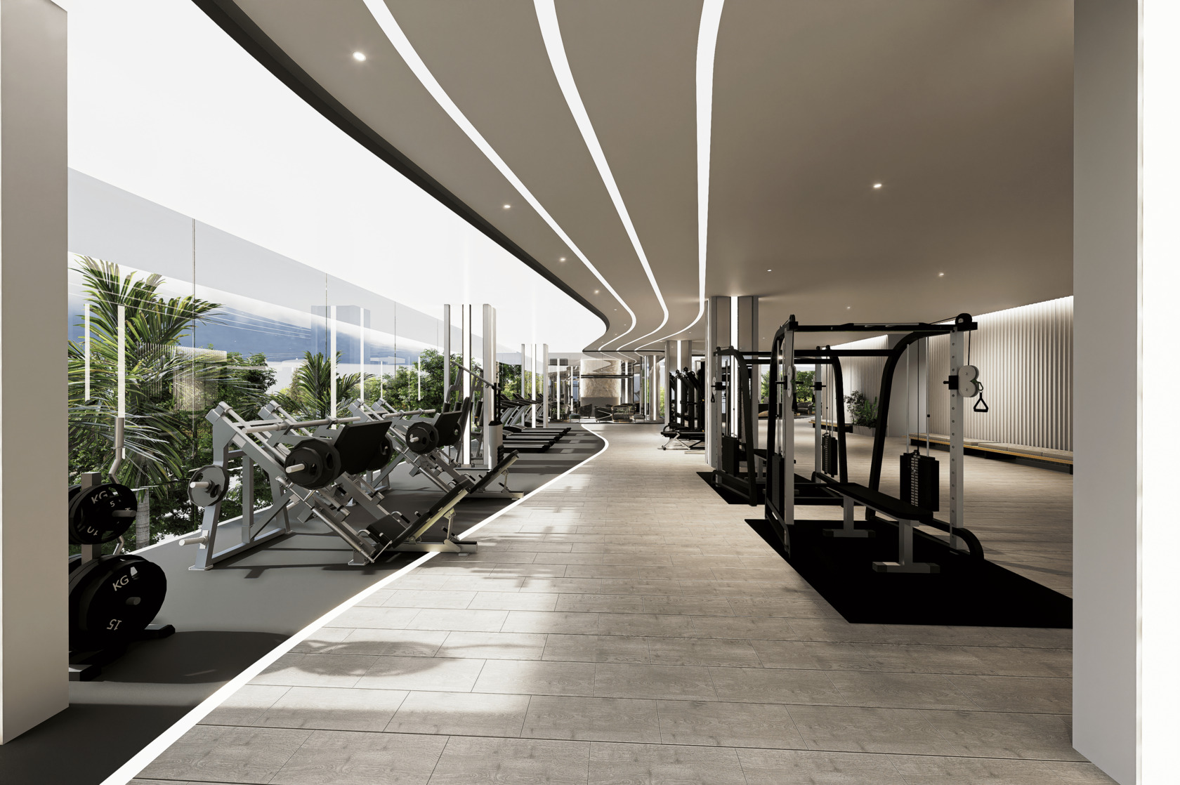 Sun Hills Layan Phuket — спортивный зал