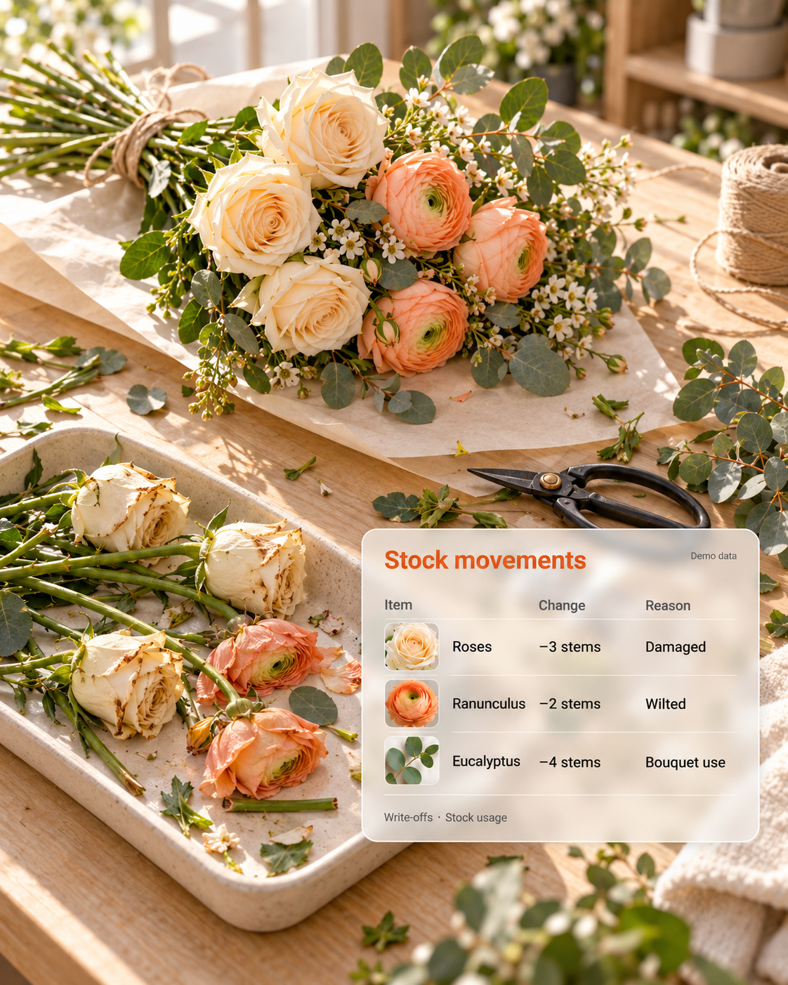 See where your flowers go.