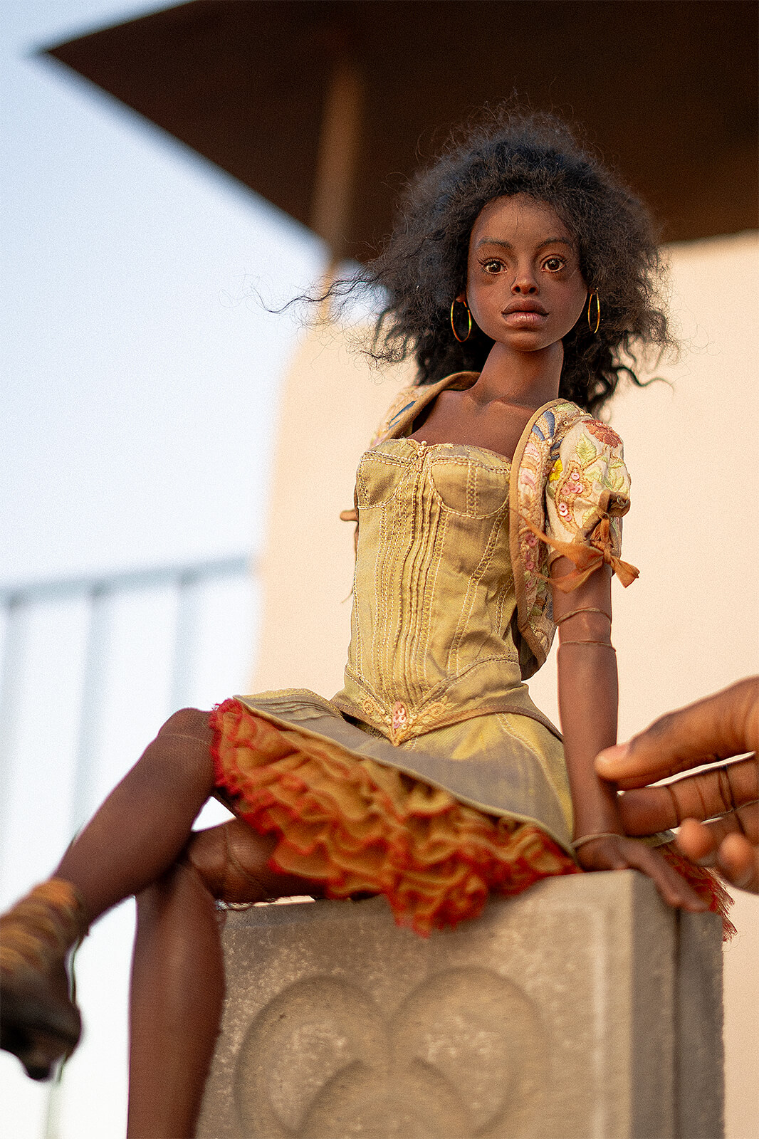 Dark skinned doll