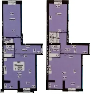 3-комнатная квартира ЖК Парус — планировка 2