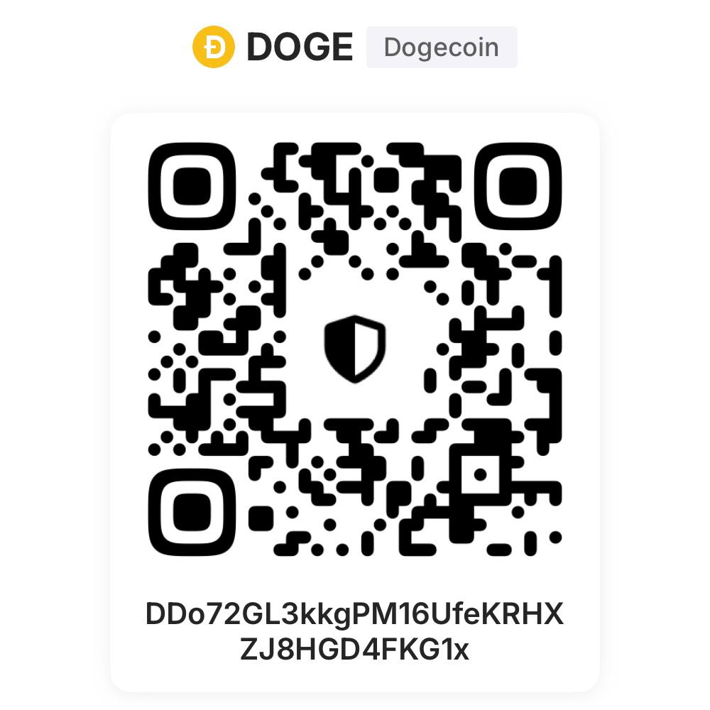 DOGE (Dogecoin) QR code