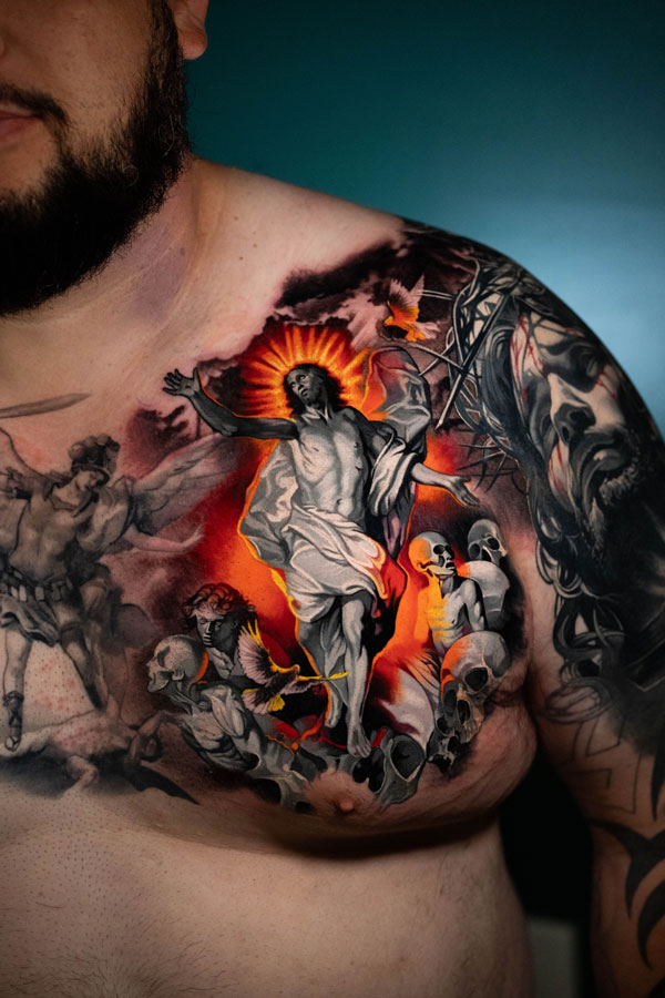 Character & Portrait Realism Tattoos | Levgen Knysh LA