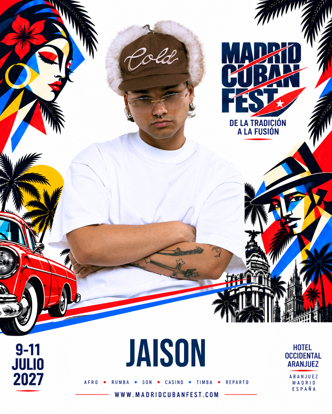 Jaison Rodríguez — Madrid Cuban Fest 2027
