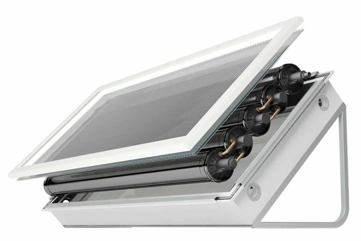 Chauffe-eau solaire compact tout-en-un