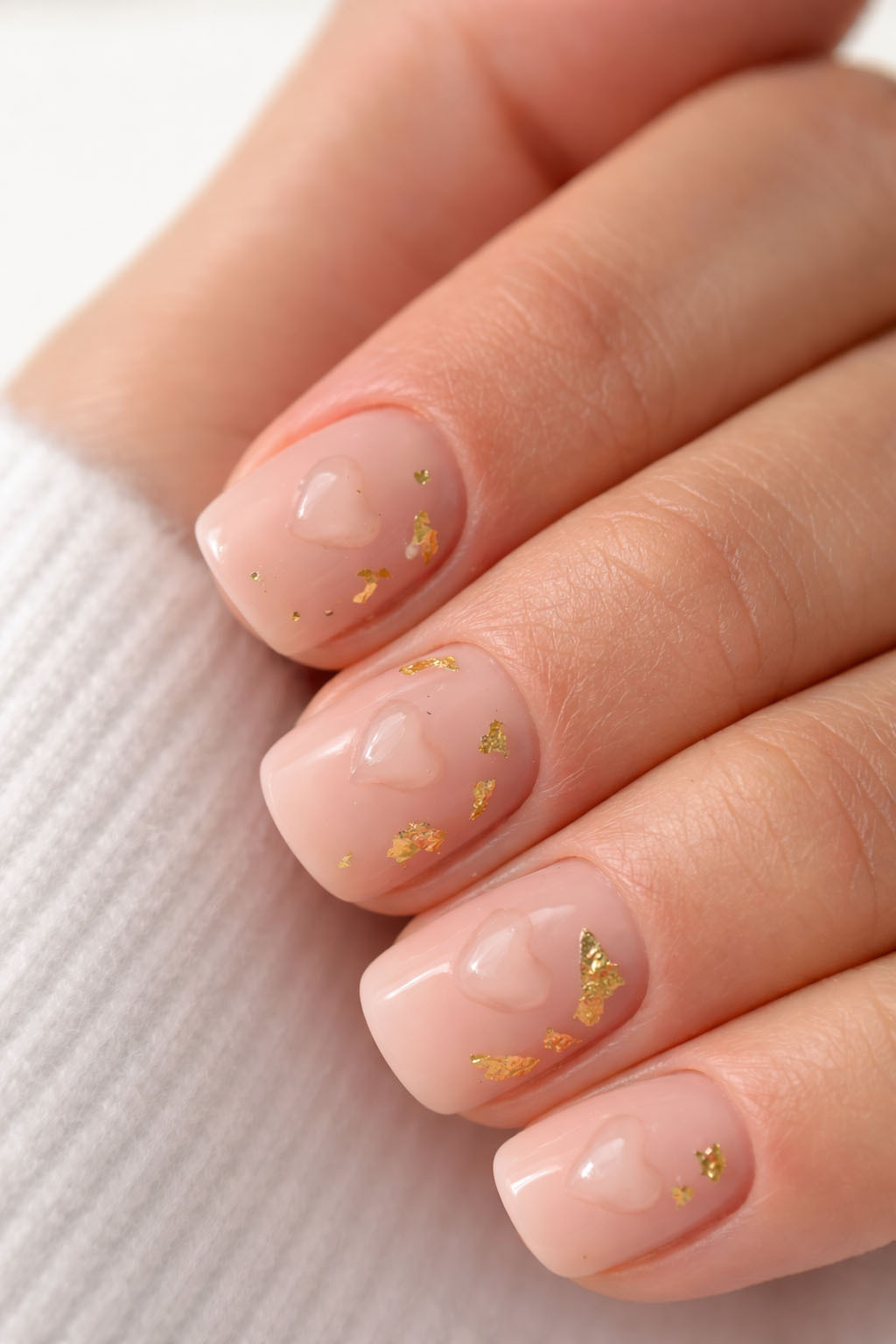 Manichiură elegantă cu gel la OLOLO Nails, Sector 1 București, unghii perfect realizate