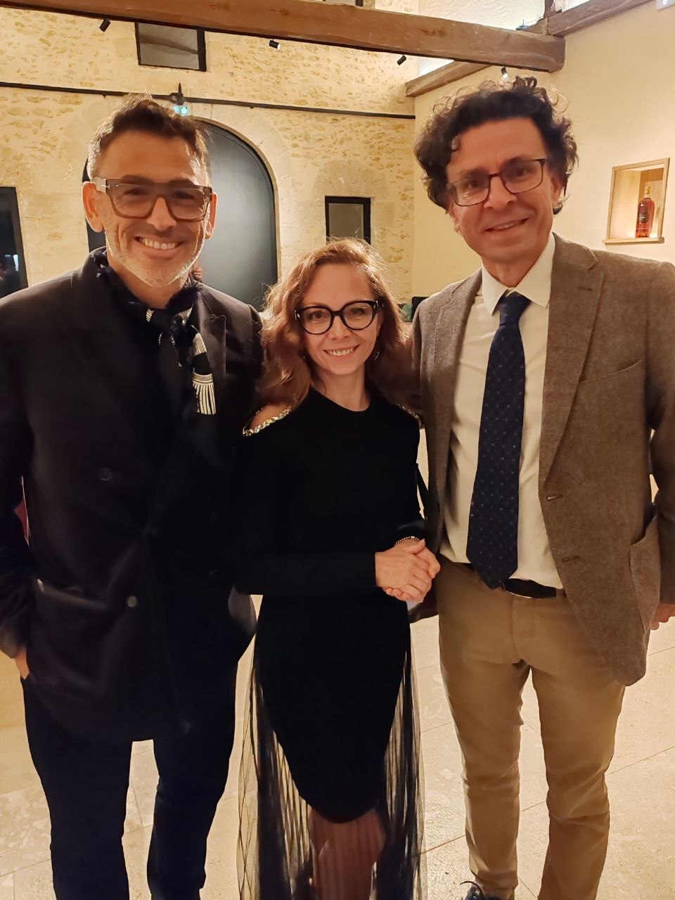 Anastasiya Kao avec David Salet et Philippe Pourquery