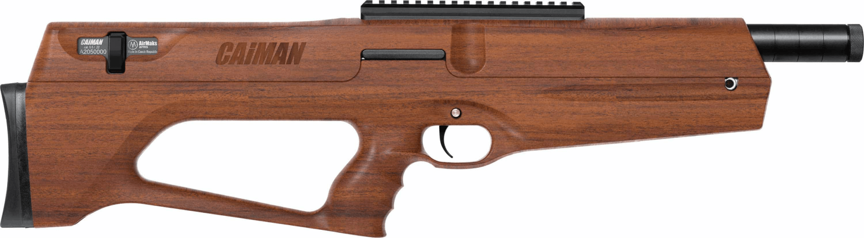 AirMaks Caiman X - Bullpup PCP Air Rifle Wood/Laminate Stock