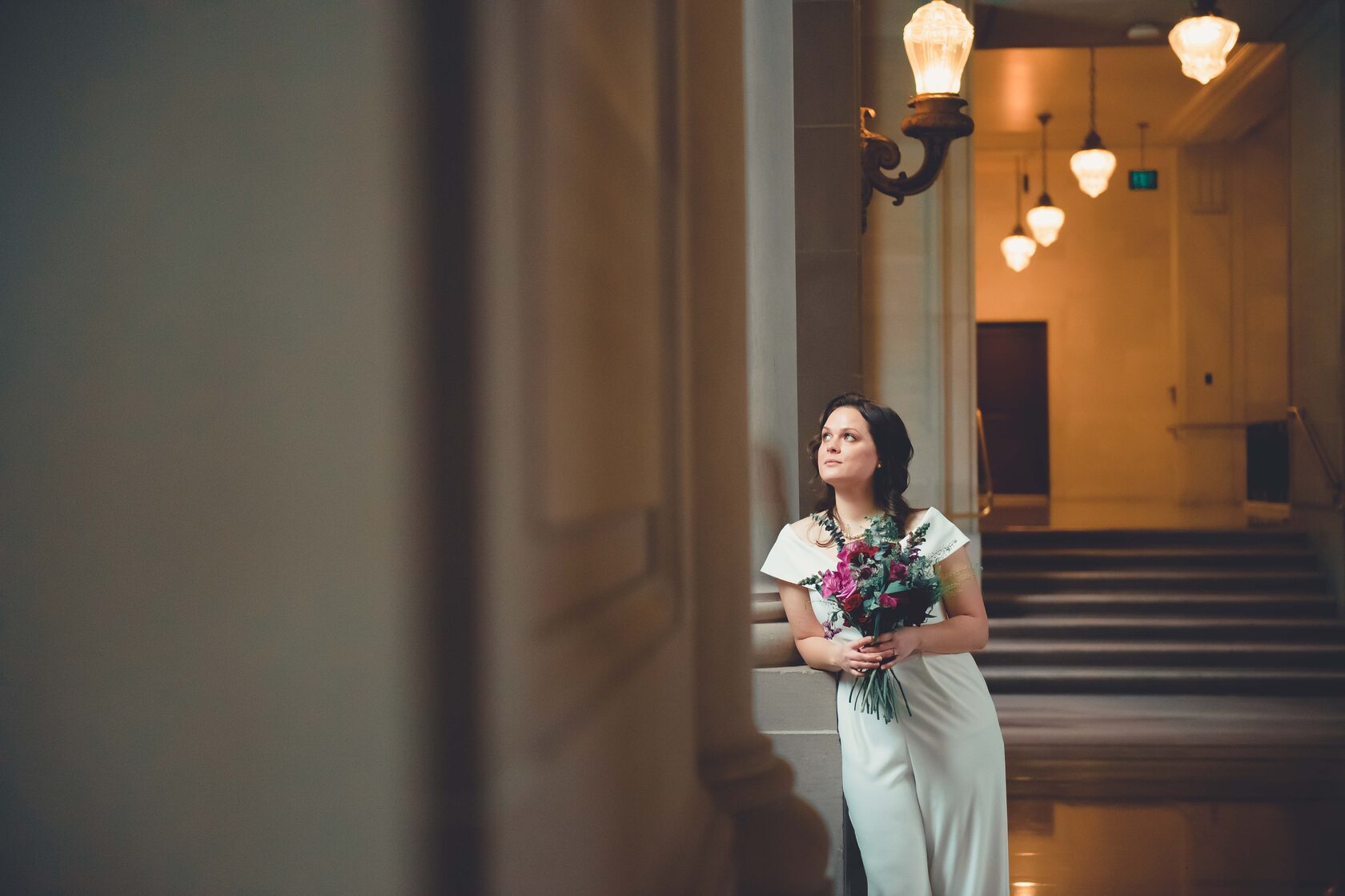 San Francisco City Hall wedding ceremony photography