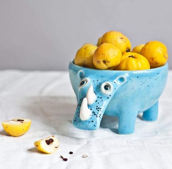 Guest-made ceramic artwork