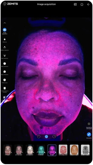 UV Light interface view