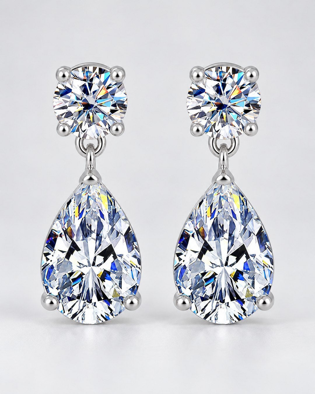 Toi et Moi VVS1 Earrings ICED KYIV