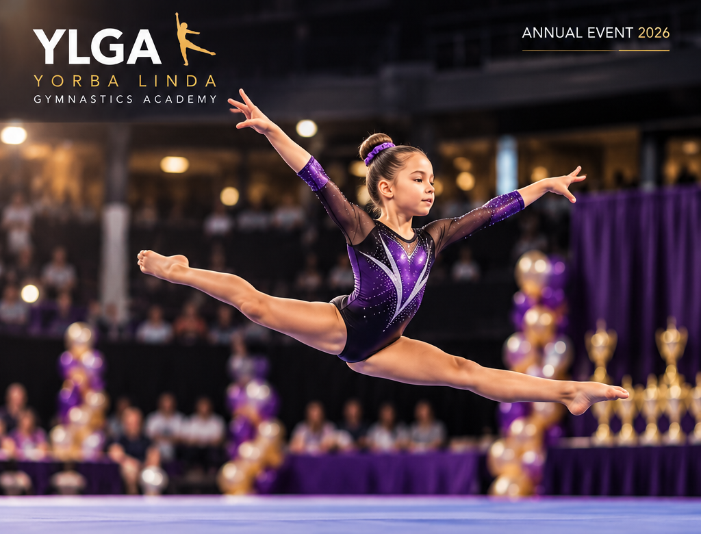 Young gymnast at YLGA competition