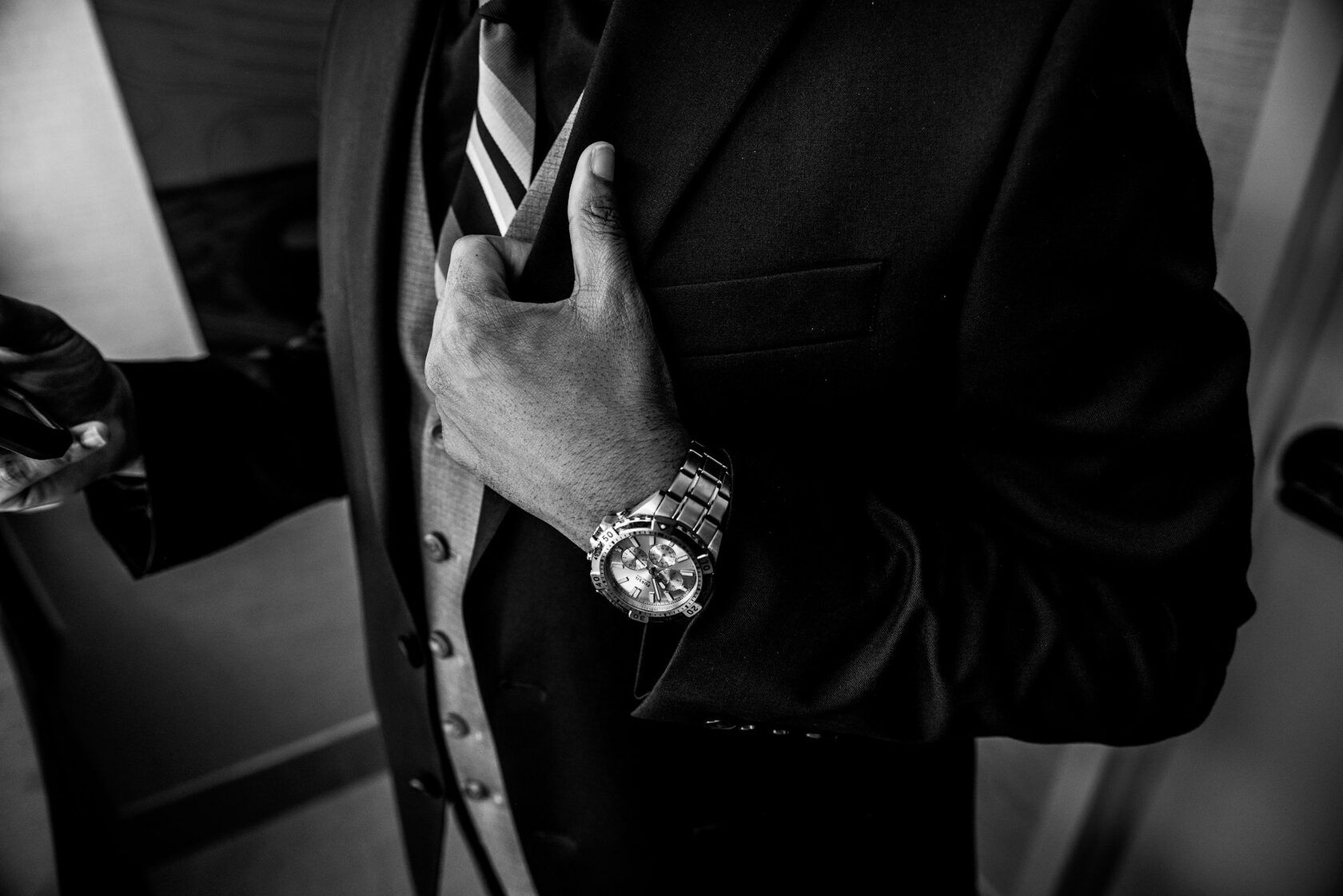 Black and white portrait of CEO David Kennedy