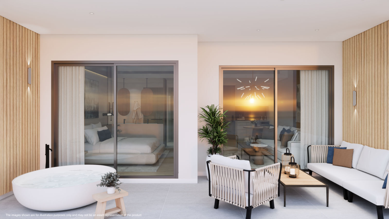 Terrace, Building K residence, Maviston Mai Khao