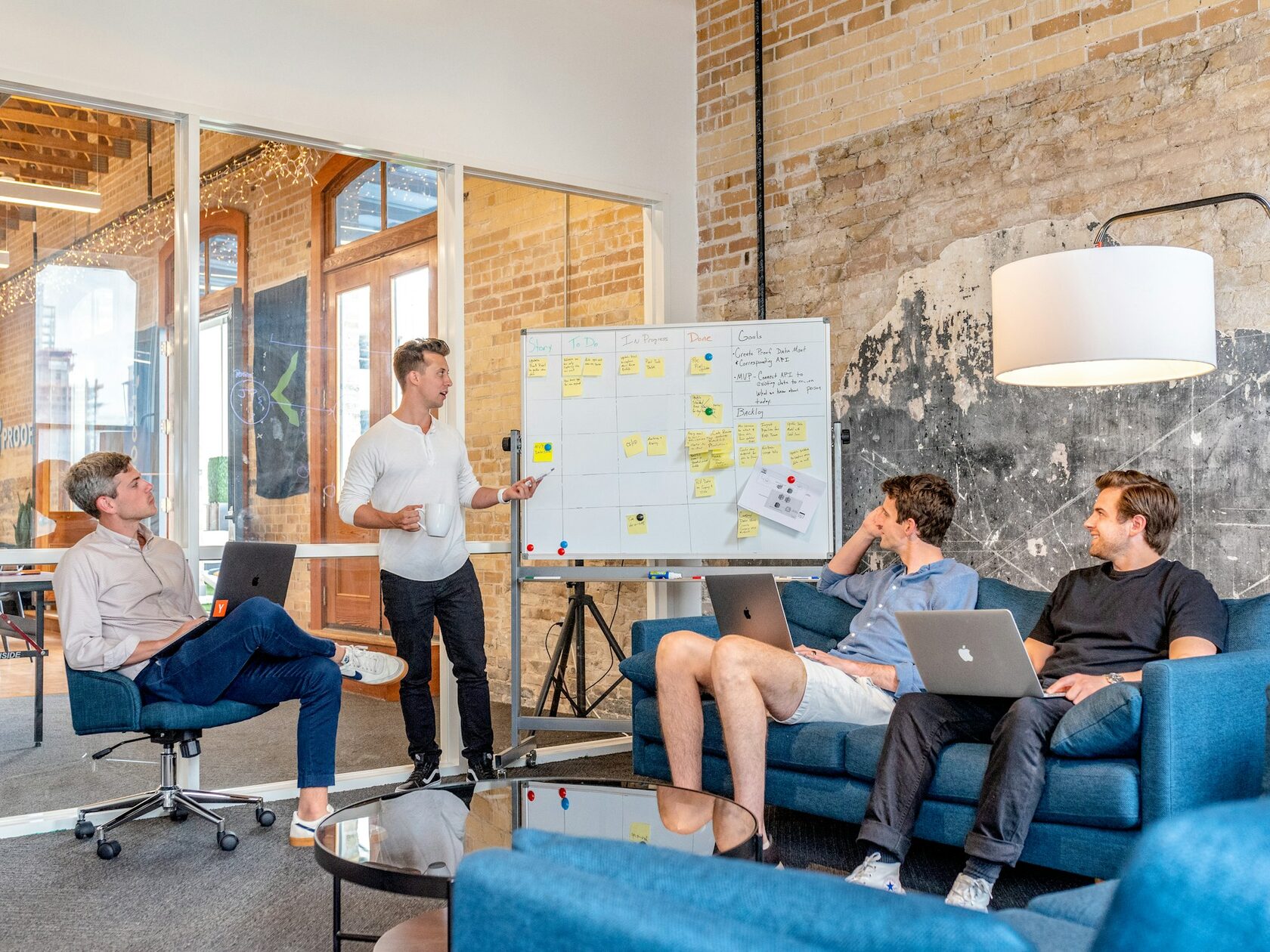 Professional digital marketing team at Klikko agency office in 2026