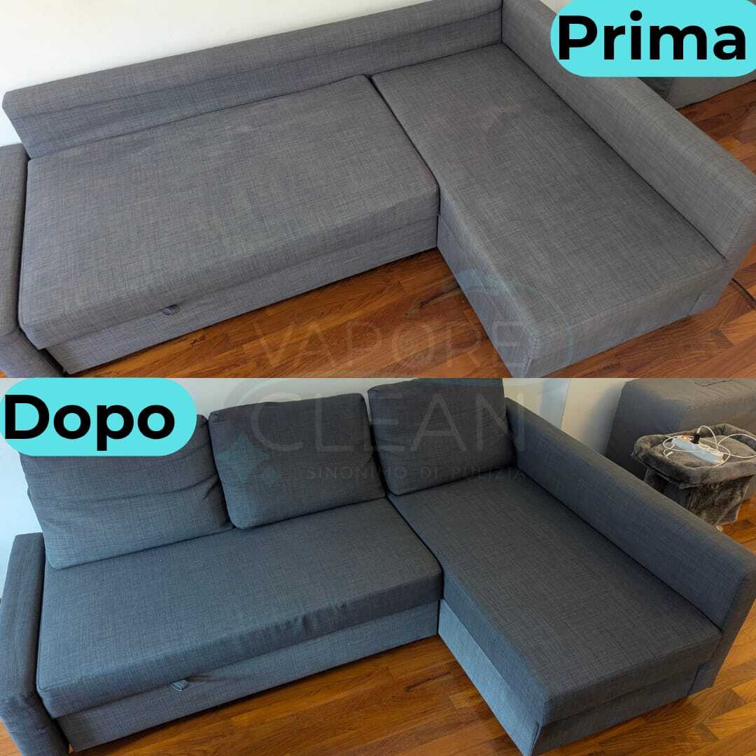 PULIZIA DIVANI A VAPORE COMODAMENTE A CASA da 99€ - Main Image