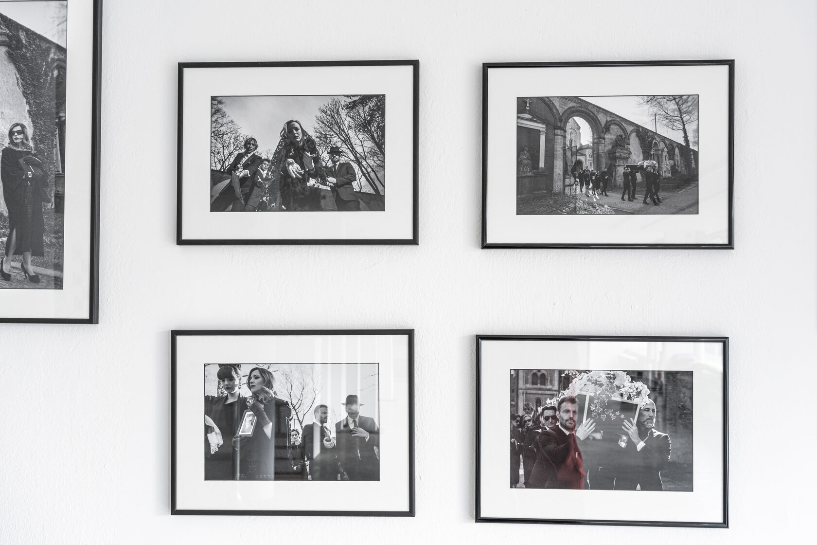 The Funeral exhibition at Farbenladen, Munich, 2020