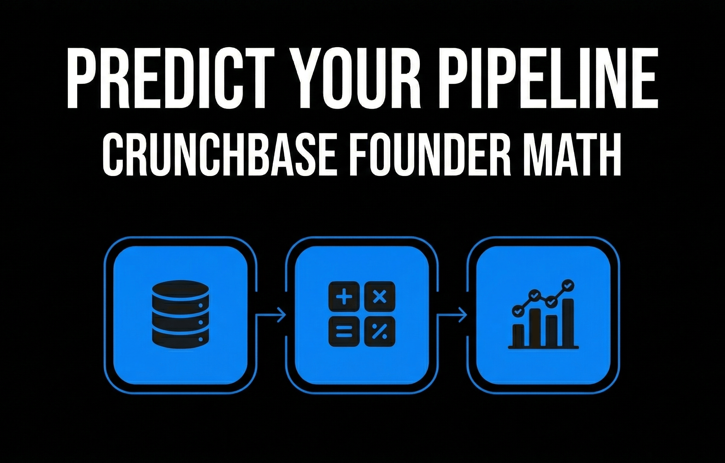 Predict Your Pipeline Crunchbase Founder Math