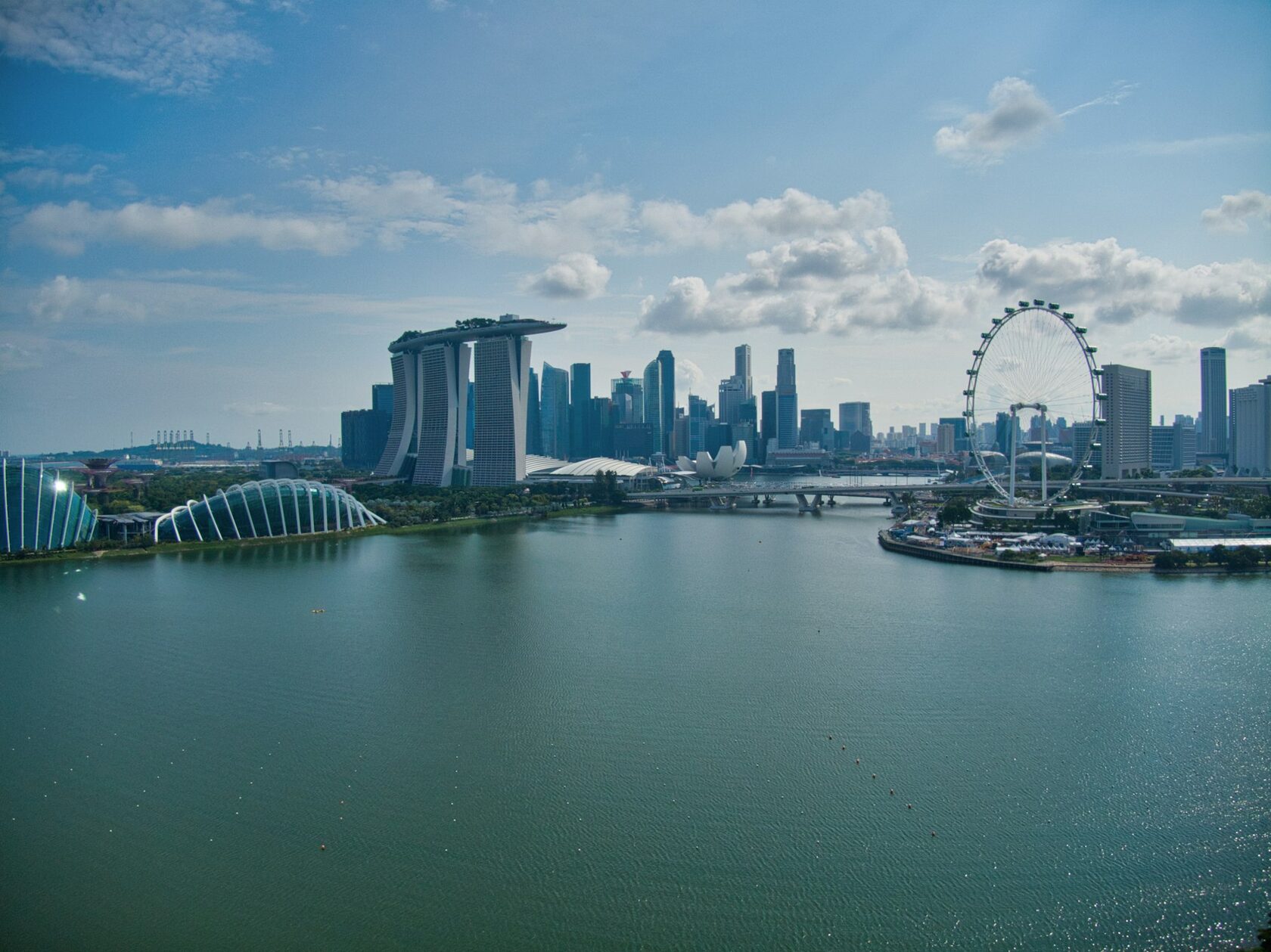 Singapore skyline