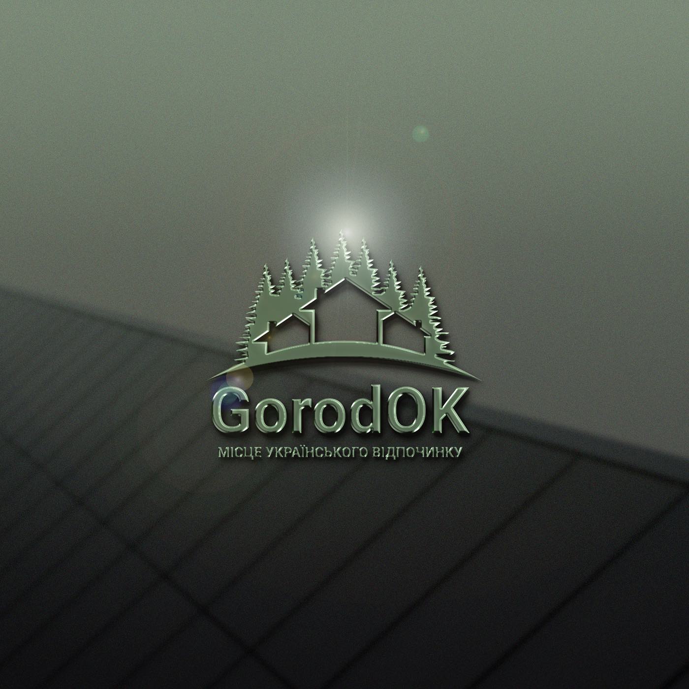 GorodOK logo on a dark background