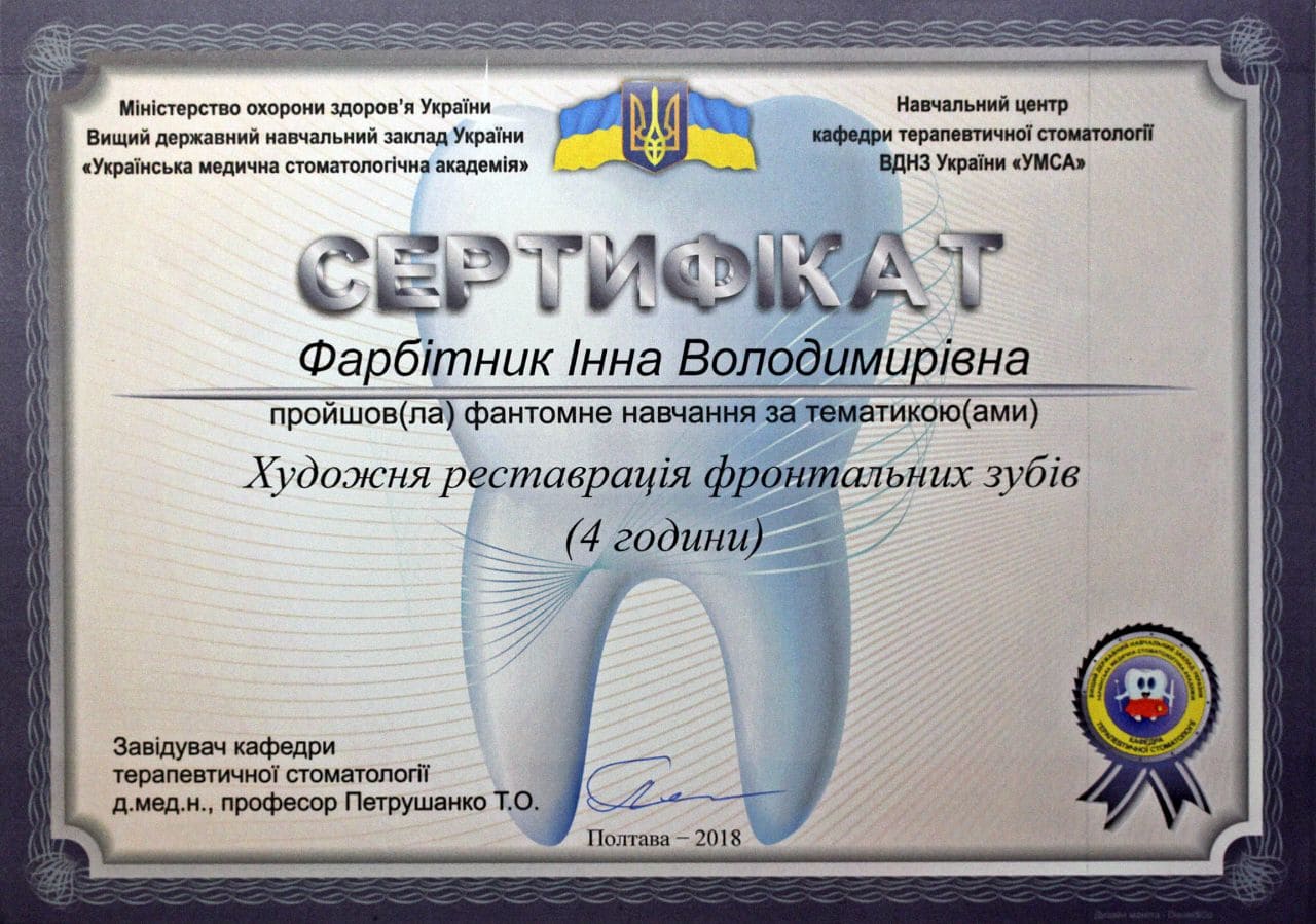 Сертифікат 17