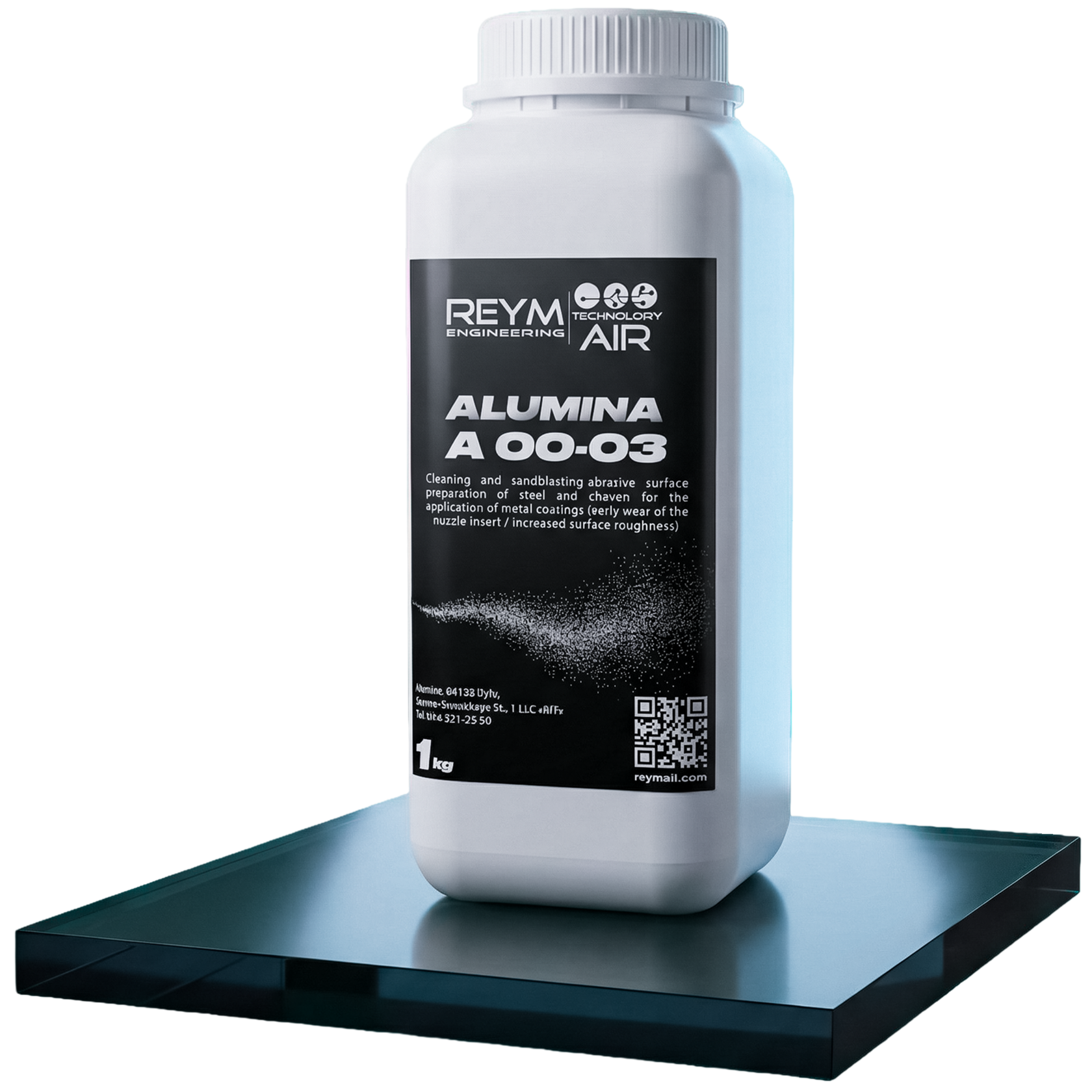 KORUND A 00-03 — Pulver zur Oberflächenvorbereitung