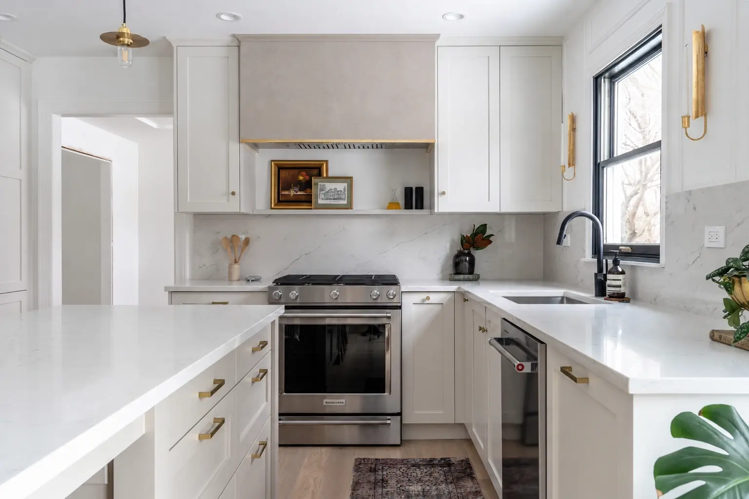 Kitchen interior before a regular cleaning visit