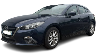 Mazda 3 2015 1.5 100cv essence manuelle bleu foncé