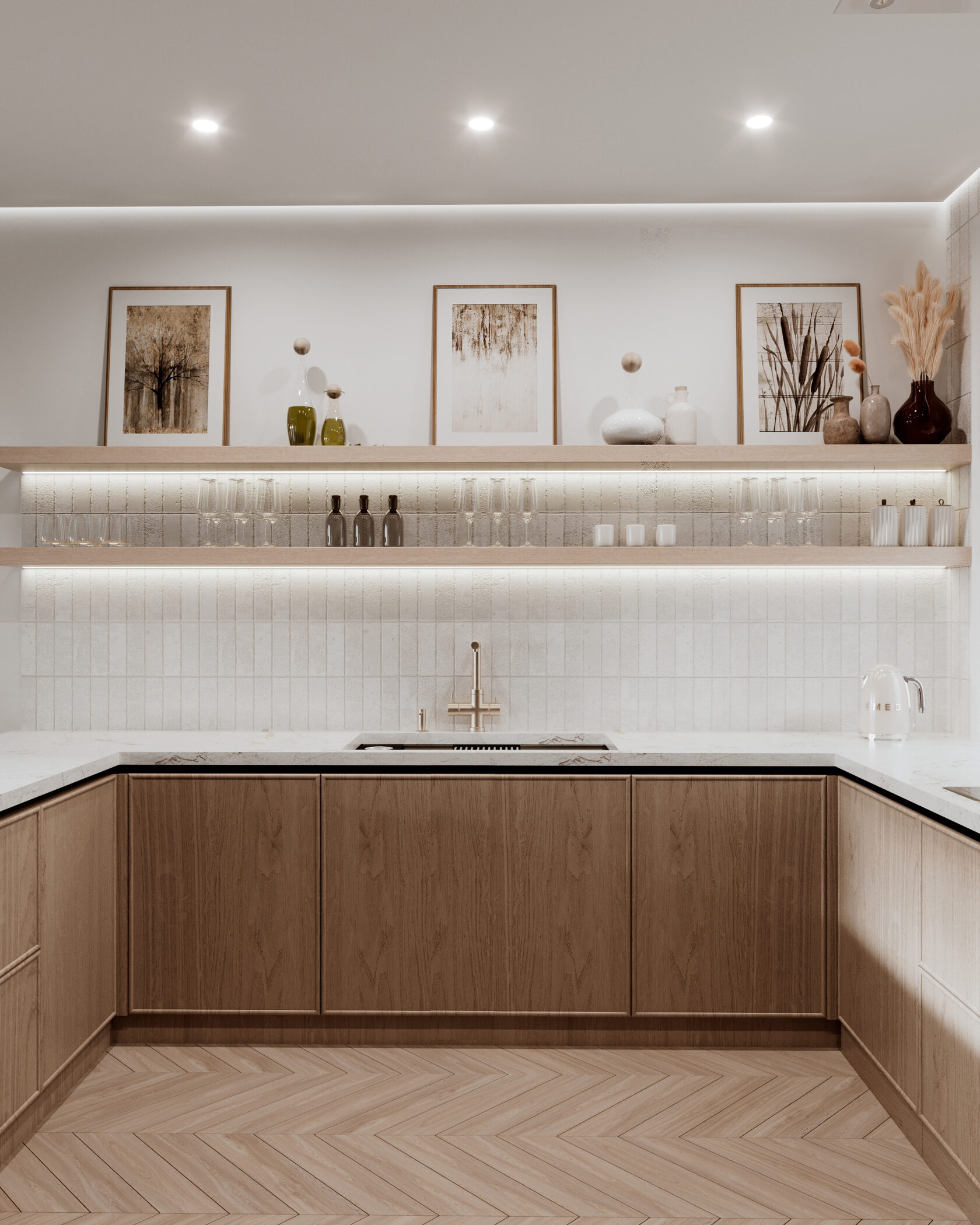 Contemporary living room interior designed by InsideOut