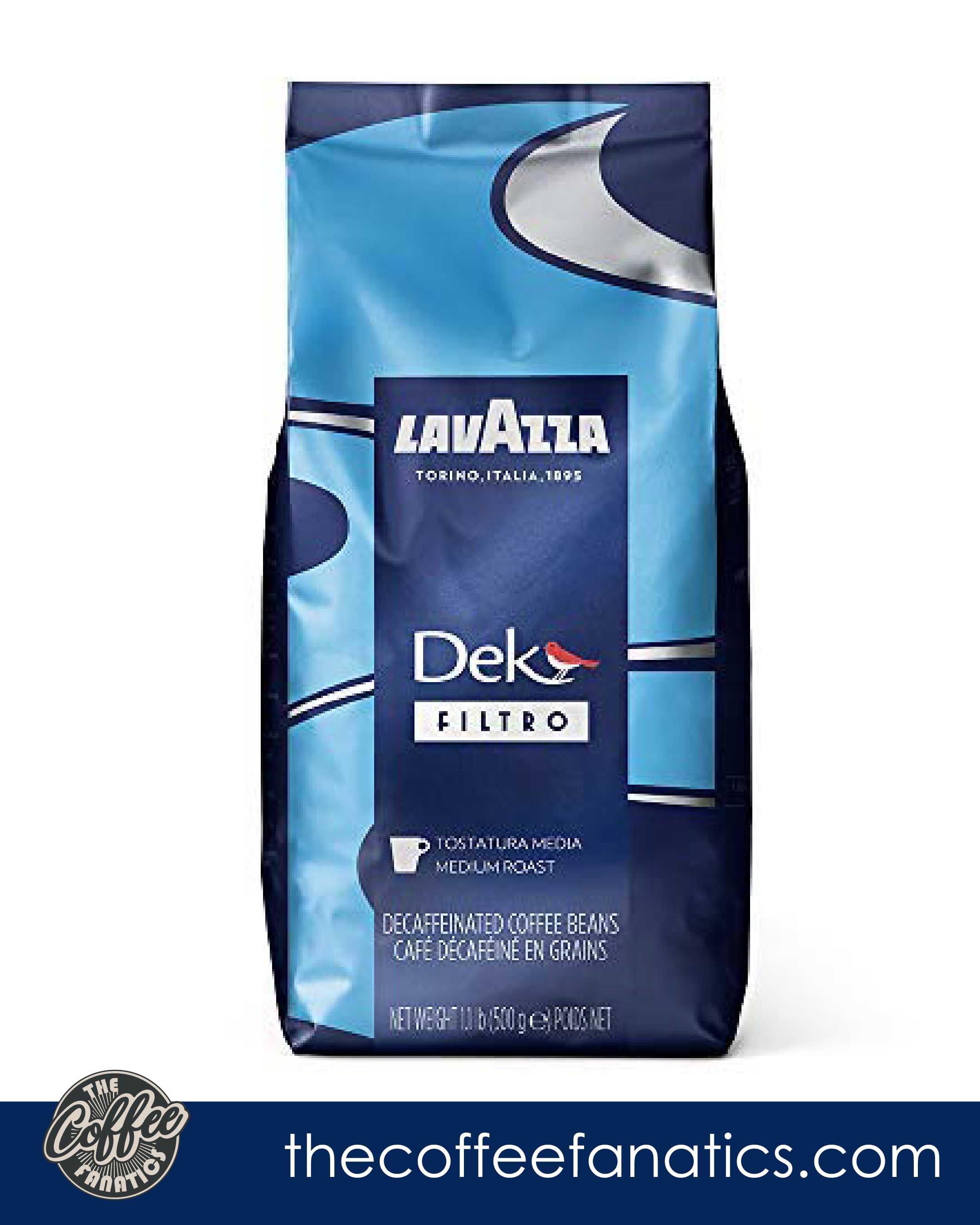 LAVAZZA CAFE DECAFFEINATO Premium Italian Decaf Ground Coffee Tin 250g  8.8oz