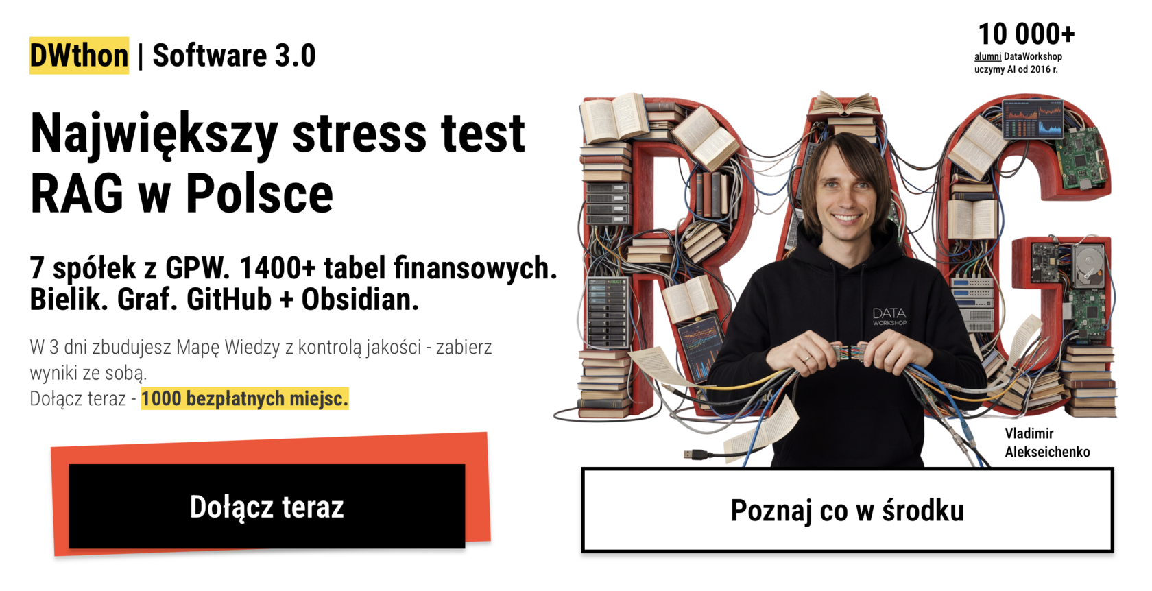 DWthon | Software 3.0: Największy Stress-Test RAG w Polsce | DataWorkshop