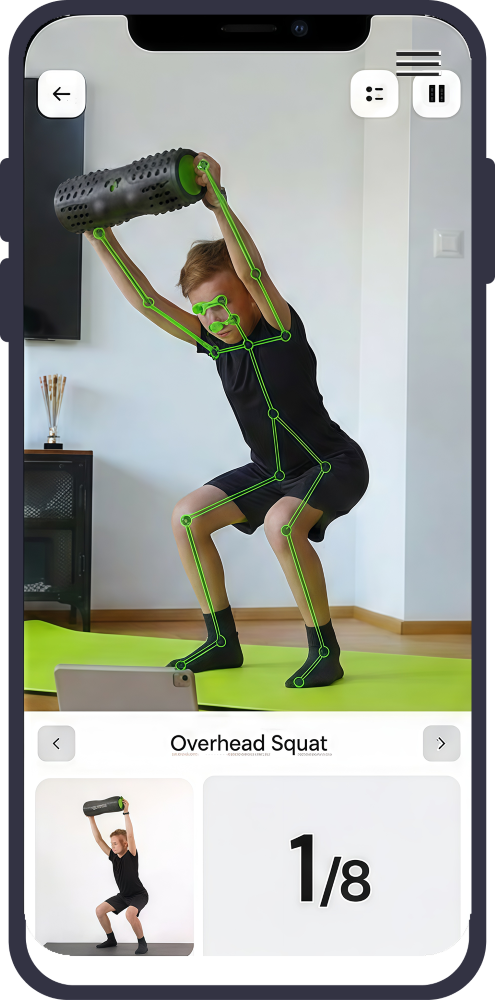 A sports app for kids with an AI assistant