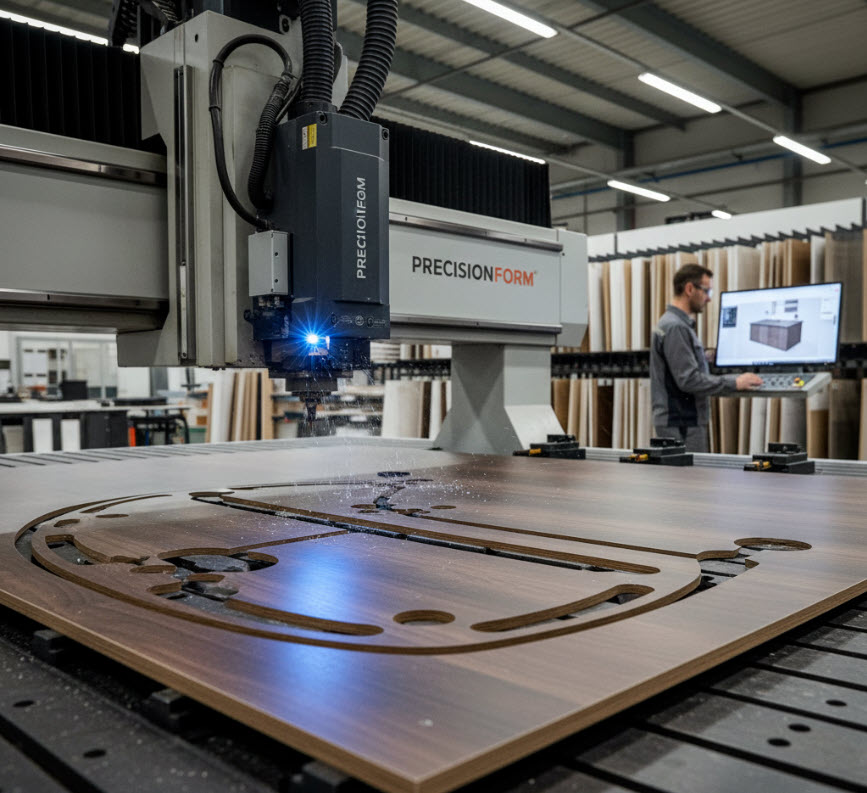 Bespoke MDF and board panel processing