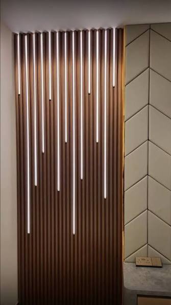Fluted wood panels