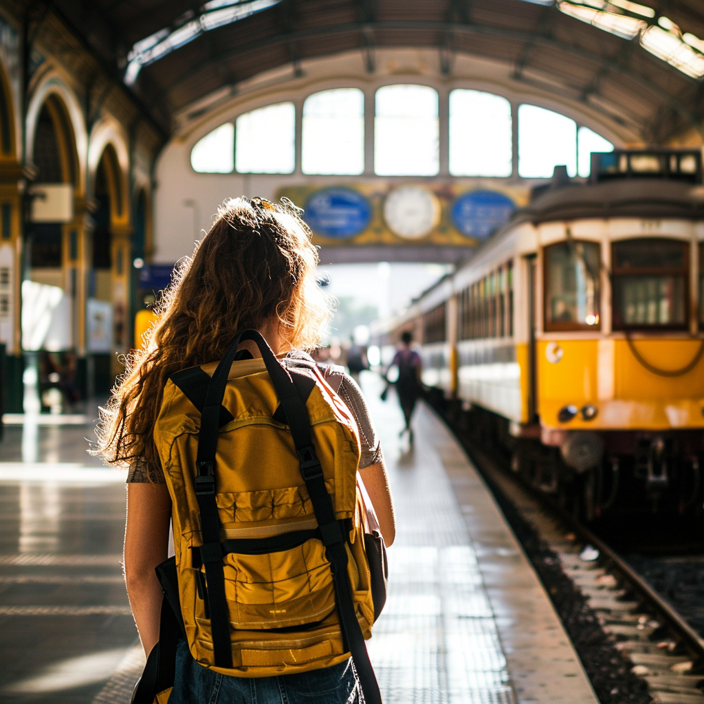 Lisbon Oriente Train Station - PORTUGAL TRAINS