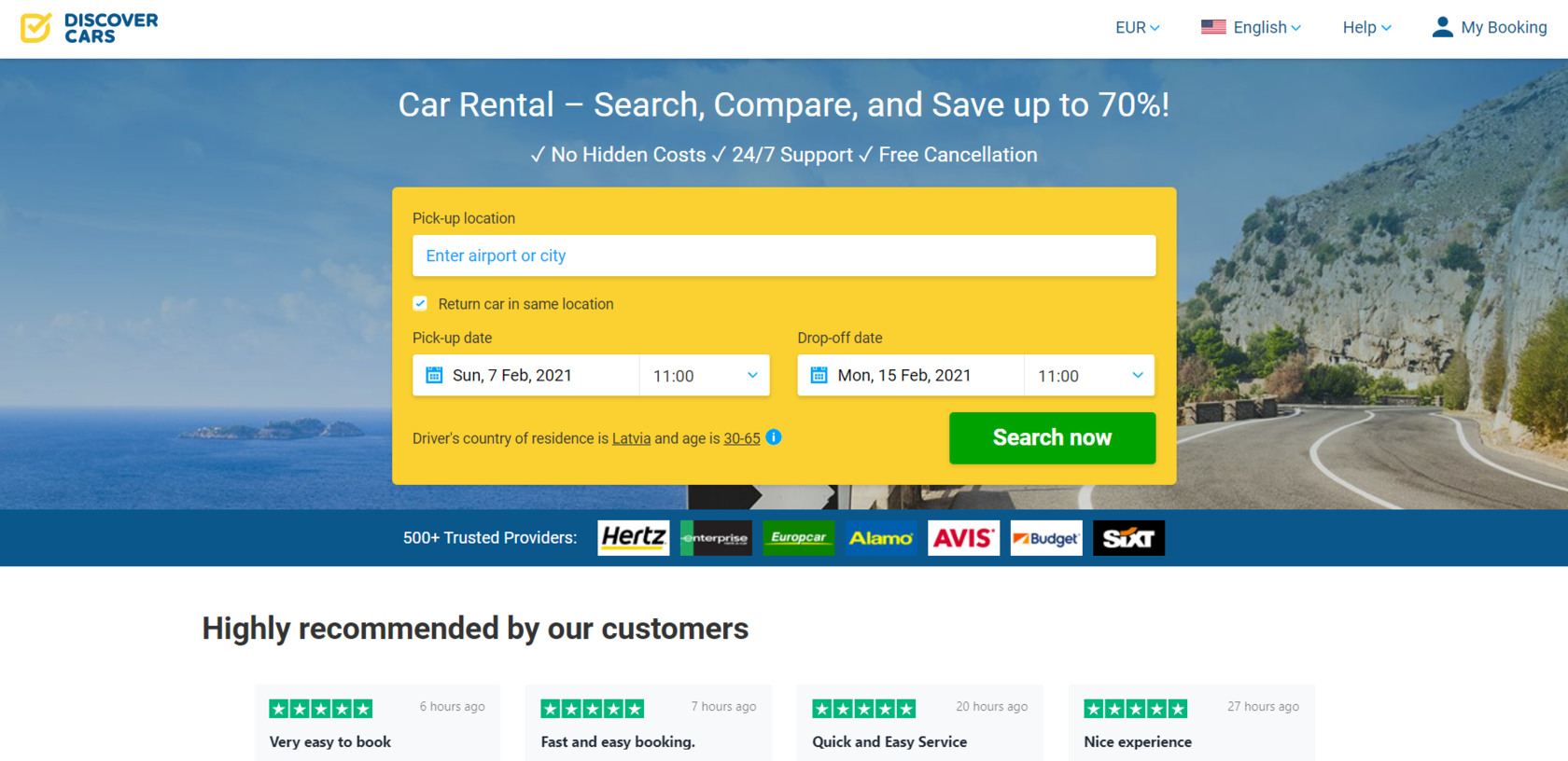 Book Your Rental Car Securely at