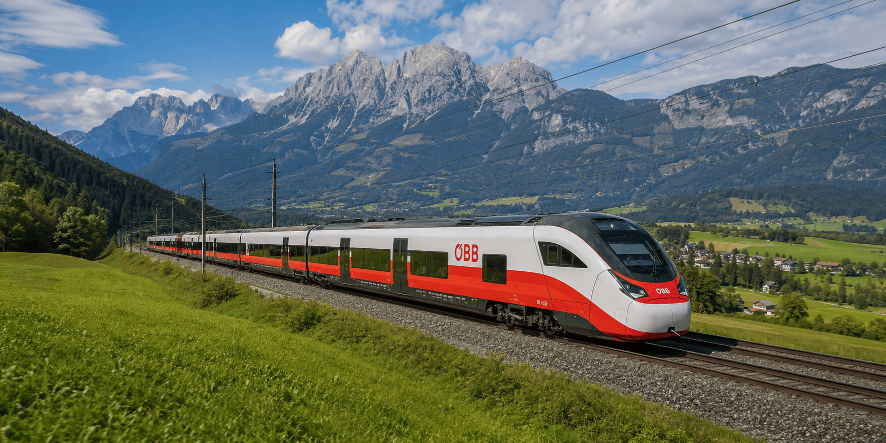 Zurich to Vienna OBB Train | High-Speed Train Tickets