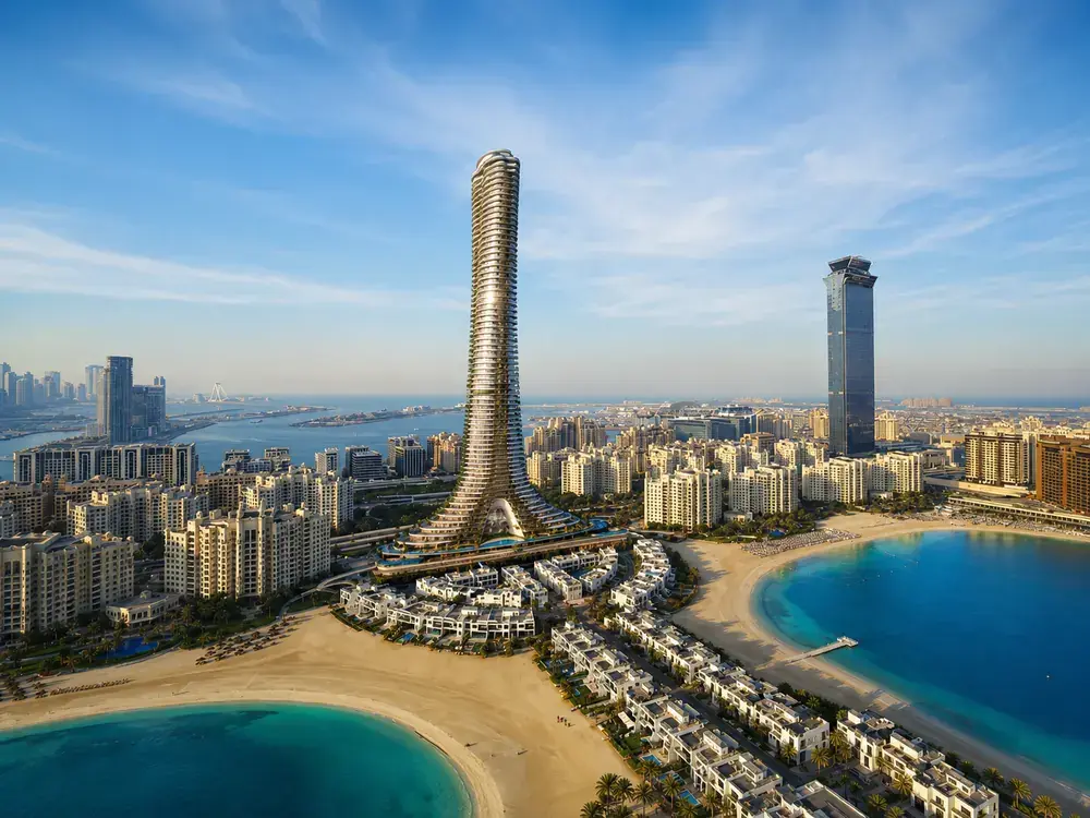 Nakheel landmark waterfront development Dubai