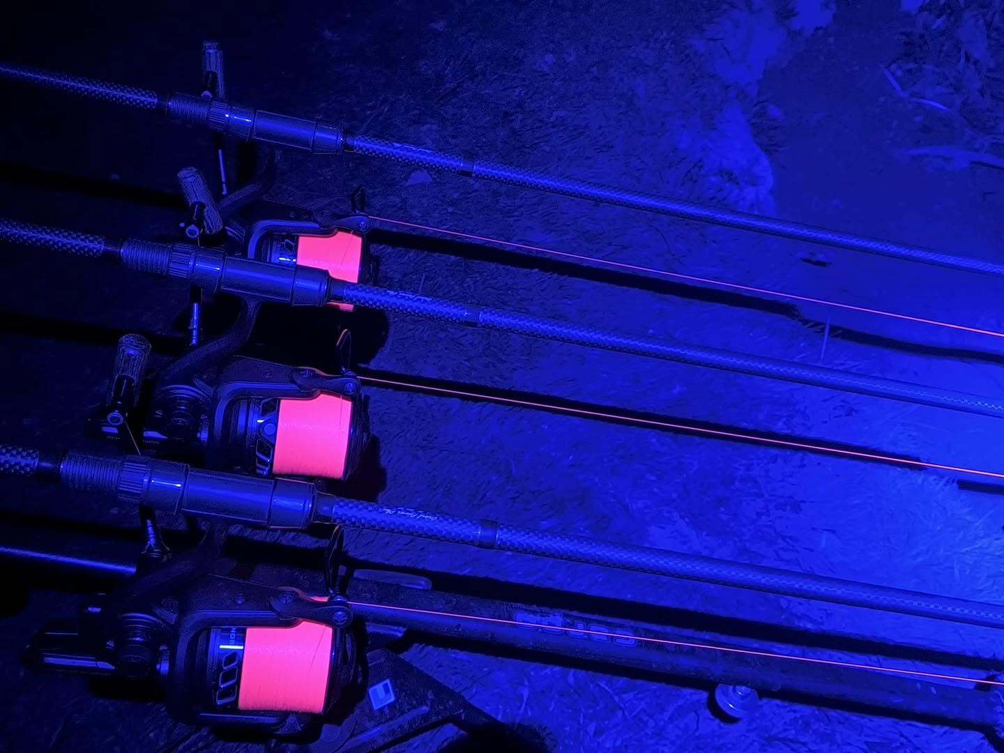 Katran line glowing under the W/B 460 PRO headlamp