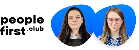 Надія Чала, VP of HR at Ciklum та Софія Кузіна Head of HR CoE at Ciklum у People First Club