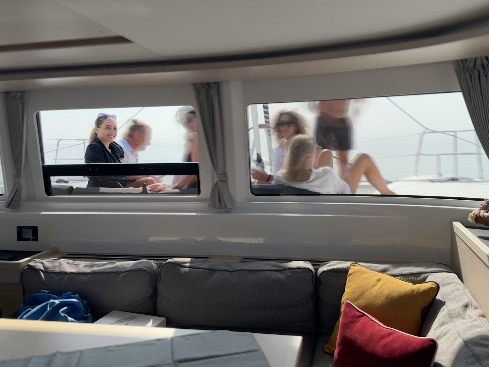 Yacht interior