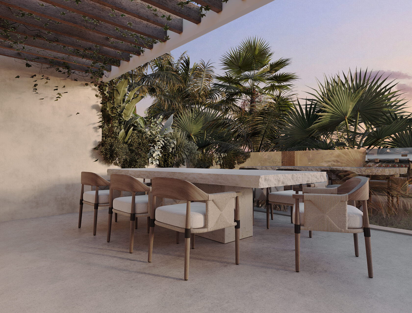 Miami Beach Villa interior detail 3